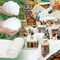 Christmas Fake Snow 3-Piece Set Decorations, Snow Blanket Roll, Artificial Snowflakes, Fluffy Snow for Christmas Village Houses Display Winter White Wonderland Kitchen Table Top Decor